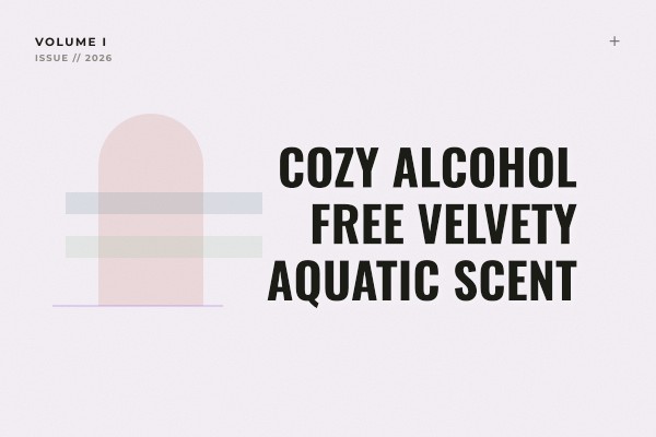 cozy alcohol free velvety aquatic scent