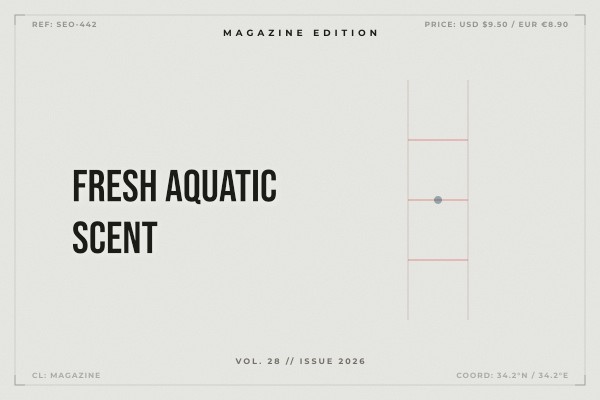fresh aquatic scent