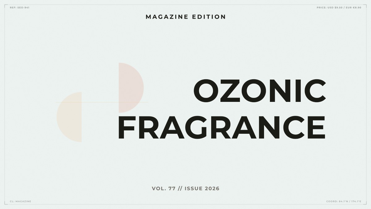 ozonic fragrance