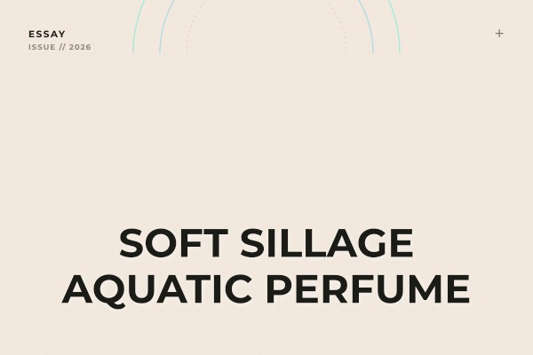 soft sillage aquatic perfume